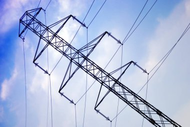 Elektrik direği - güncel, endüstri gibi konular için harika.