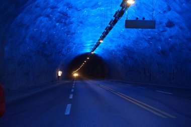 Laerdal, Norveç 'teki tünel