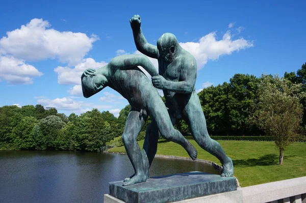 Vigeland Park Oslo Norway — Stock Photo, Image