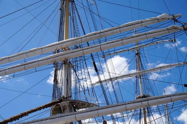 Tall Ship Mast View — Stock Photo, Image