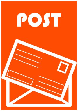 Metin posta zarfının şablonu. Postane. Mesaj için yer. Arkaplan resmi. Poster. Bedava yer. Soyutlama. Vektör görüntüsü. Reklamcılık. İsim levhası imleci.