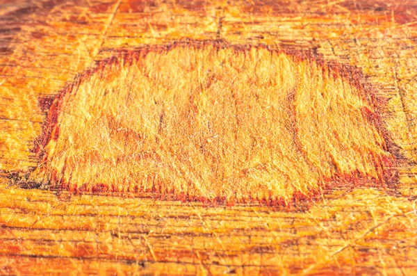 Texture Une Vieille Planche Découper Bois Endroit Pour Texte Image — Photo