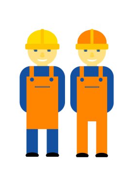 Miğfer ve iş kıyafetleri konusunda uzman bir tamirci. İnşaat ve onarım. Buzdolabı tamiri. Çamaşır makinelerinin tamiri. Araba tamiri. Tamir ekipmanları. Metin için şablon. Poster. Vektör.