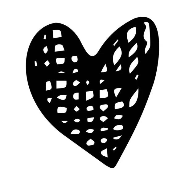 Εικονογραφήσεις Σκίτσο Συμβόλων Καρδιάς Σύμβολο Αγάπης Εικονίδιο Doodle Design Στοιχείο — Διανυσματικό Αρχείο