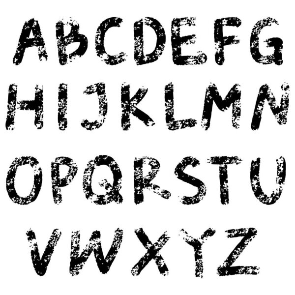 element design vector. Hand drawn doodle font. Black and white lettering.Letter. Vector handwritten brush script. ABC Painted Letters. Modern Brushed Lettering for magazines, printings, web, posters.