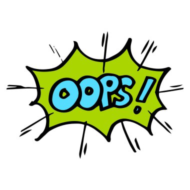 El çizimi komik konuşma baloncukları, duygu ve metin. Vektör karalama çizgi film çizimleri posterler, afişler, web ve konsept tasarım için izole edilmiş..