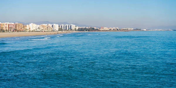 Puerto De Sagunto kıyıları — Stok fotoğraf