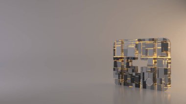 ilk yardım simgesinin hafif arkaplan 3d oluşturma simgesi