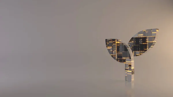 fide simgesinin hafif arkaplan 3d oluşturma sembolü