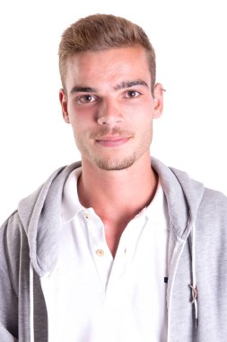 Yakışıklı genç adam.