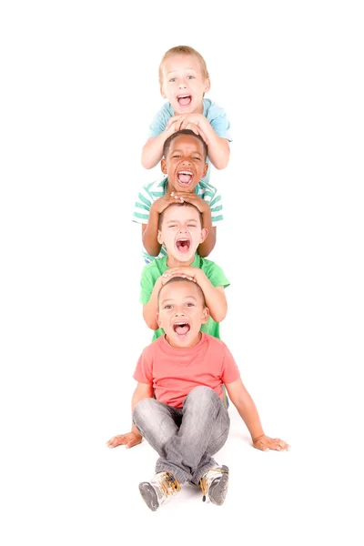 Little boys have fun — Stock Photo, Image