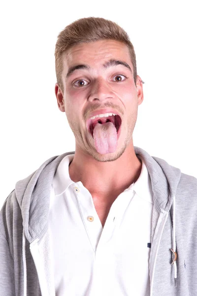 Funny young man — Stock Photo, Image