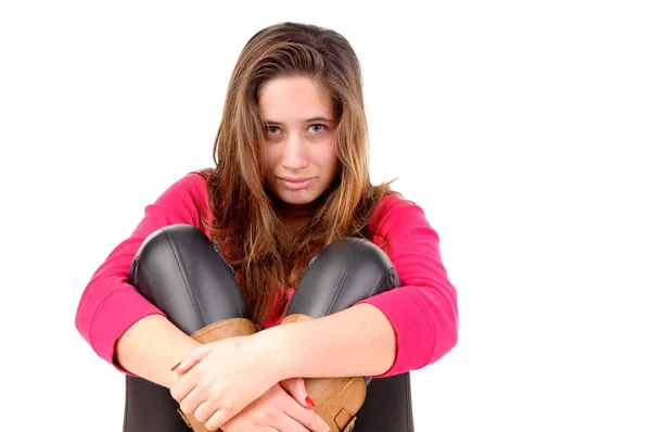 Young sad girl — Stock Photo, Image