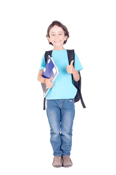 Boy holding book — Stock Photo, Image