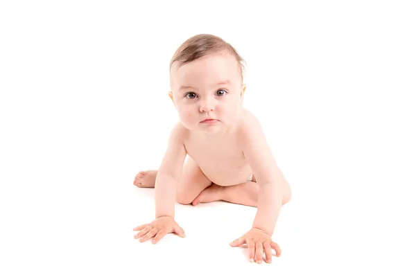 Kleines Baby posiert — Stockfoto