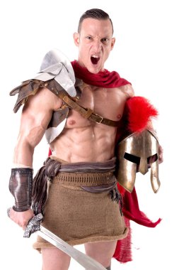 Adam gladyatör zırh