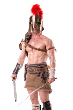 Adam gladyatör zırh