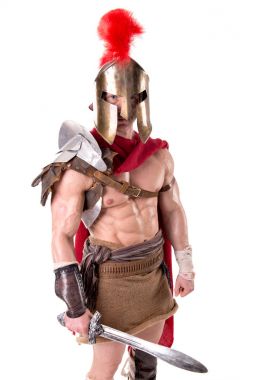 Adam gladyatör zırh