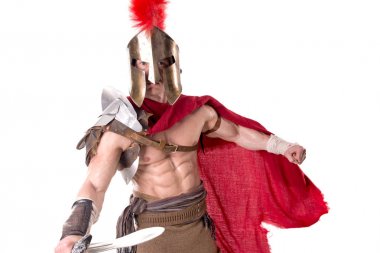 Adam gladyatör zırh