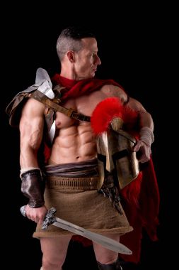 Adam gladyatör zırh