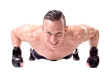 Eldiven erkek savaşçı 