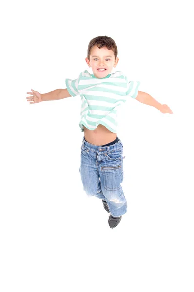 Little boy having fun — Stock Photo, Image