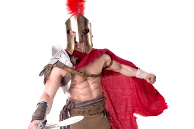 Adam gladyatör zırh