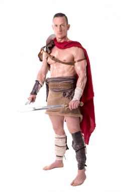 Adam gladyatör zırh