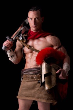 Adam gladyatör zırh