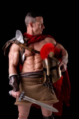 Adam gladyatör zırh