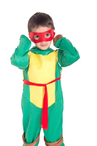 Niño disfrazado de carnaval — Foto de Stock