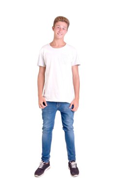 Yakışıklı genç adam.