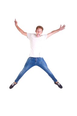 Yakışıklı genç adam.