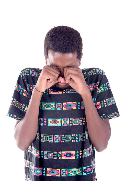 Handsome Young Man Posing Isolated — Stock Photo, Image