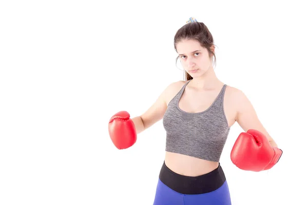 Jovem boxeador — Fotografia de Stock