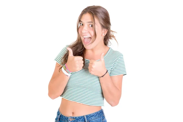 Teenage girl posing — Stock Photo, Image