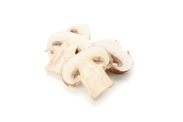 Cogumelos ébrios isolados sobre fundo branco, close-up — Fotografia de Stock