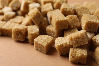 El sanatları arka planında çok şeker küpü, kapat