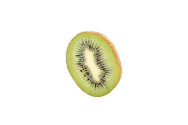 Reife frische Kiwi isoliert auf weißem Hintergrund — Stockfoto