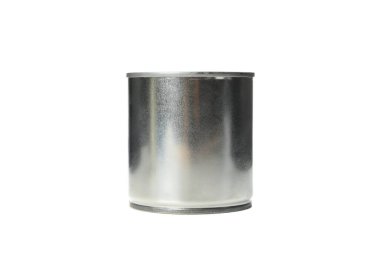 boş metal izole üzerinde beyaz arka plan yapabilirsiniz