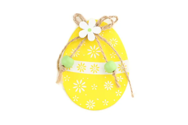 Decorative Easter Egg Isolated White Background — Stock Photo, Image