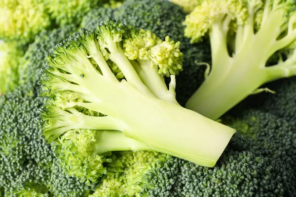 Broccoli Whole Background Close Fresh Vegetable — Stock Photo, Image