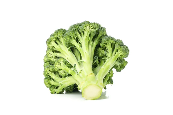 Broccoli Isolated White Background Fresh Vegetable — Stock Photo, Image