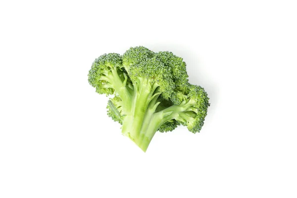 Broccoli Isolated White Background Fresh Vegetable — Stock Photo, Image