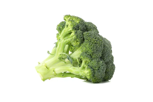 Broccoli Isolated White Background Fresh Vegetable — Stock Photo, Image