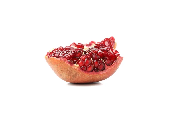 Pomegranate Isolated White Background — Stock Photo, Image