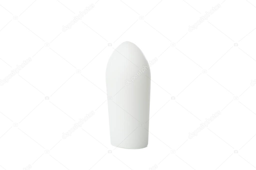 Anal or vaginal candle isolated on white background