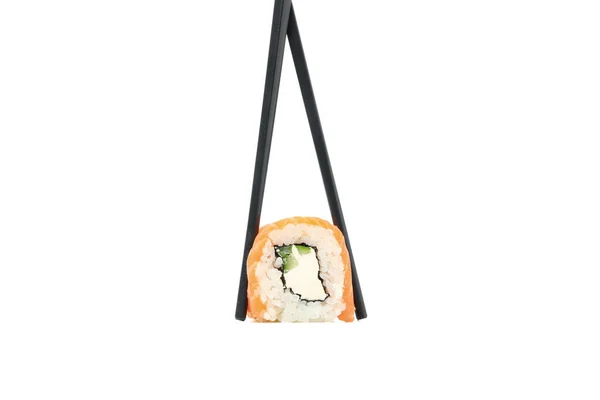 Pałeczki Sushi Rolki Izolowane Białym Tle — Zdjęcie stockowe