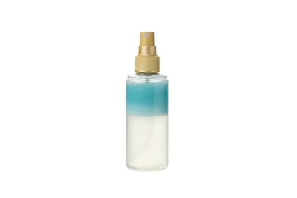 Fehér Alapon Izolált Üres Kozmetikai Spray Palack — Stock Fotó