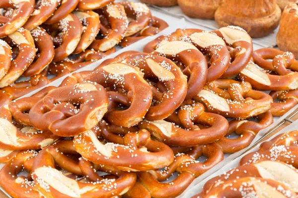 Alsaské bretzels / preclík na stojan. — Stock fotografie